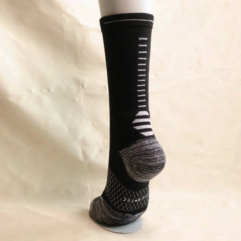 Bombas Calf Socks Comfortable Black Socks Size L - Picture 3 of 3